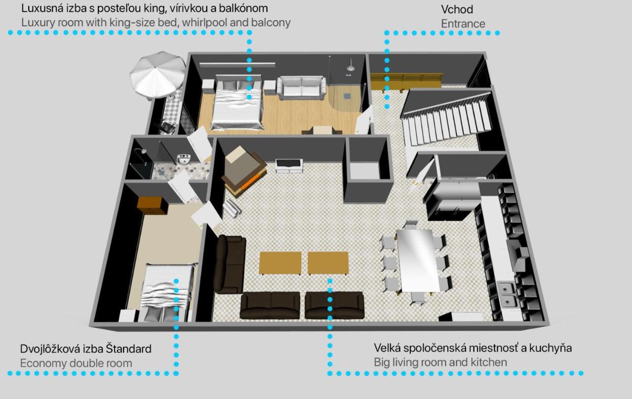 Privat Adriana Apartment Кремница Екстериор снимка